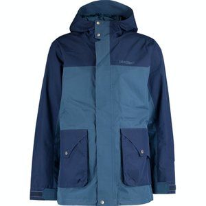 Marmot Gore Tex Wend Rain Jacket Retro Navy